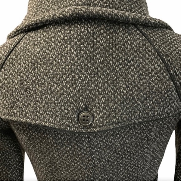 SOLD Soia & Kyo Wool Blend Belted Jacket Coat - Medium - Picture 3 of 3